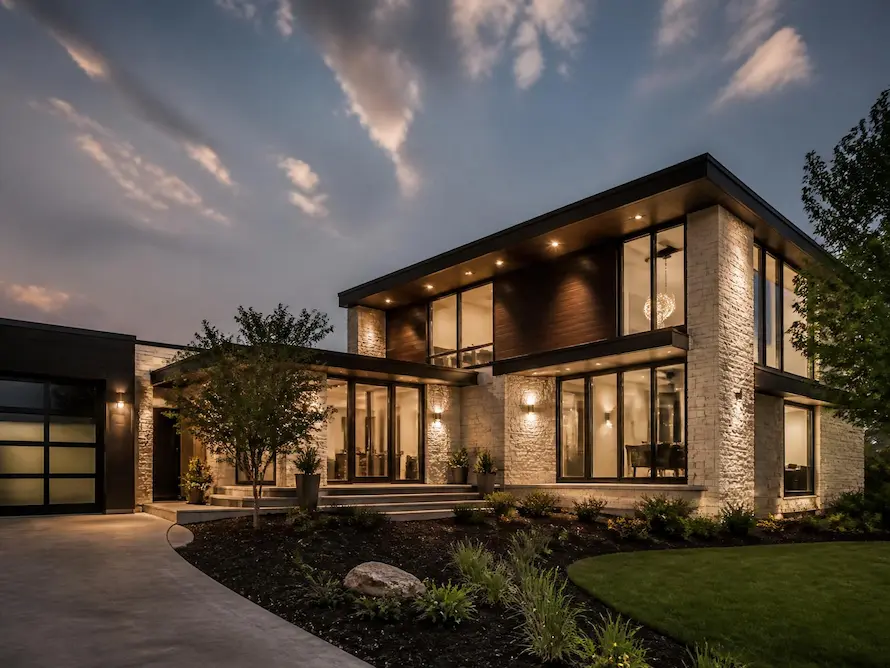 Custom Home Exterior