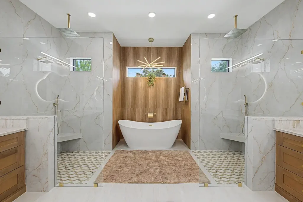 Luxury Dual-Shower Primary Bathroom